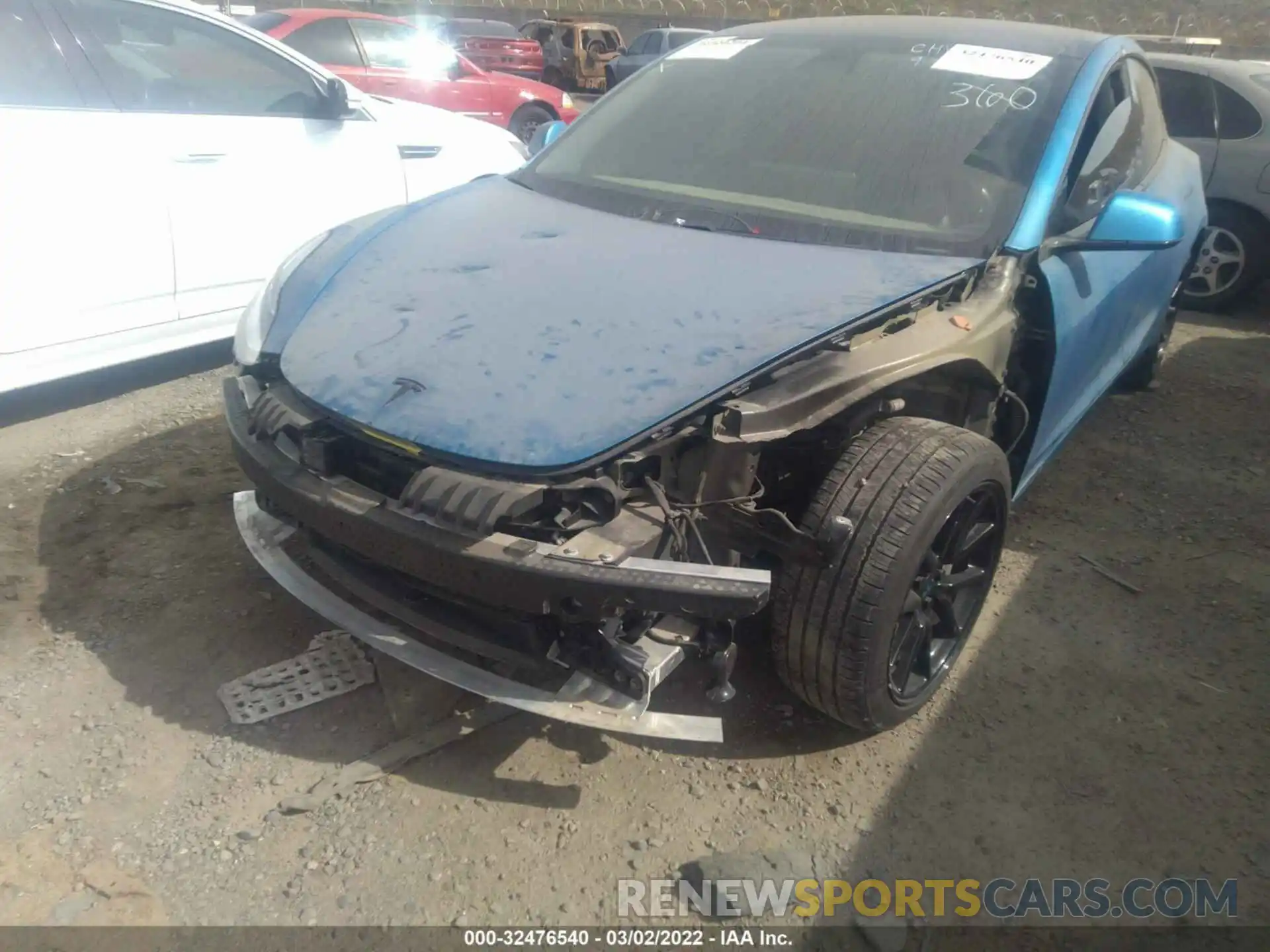 6 Photograph of a damaged car 5YJ3E1EA6KF306064 TESLA MODEL 3 2019