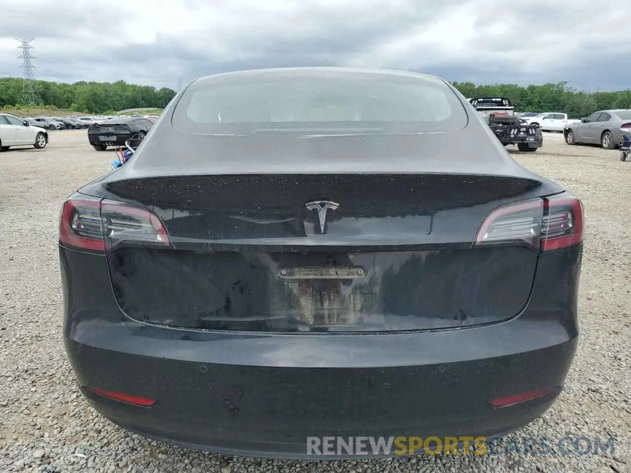 6 Photograph of a damaged car 5YJ3E1EA6KF310938 TESLA MODEL 3 2019