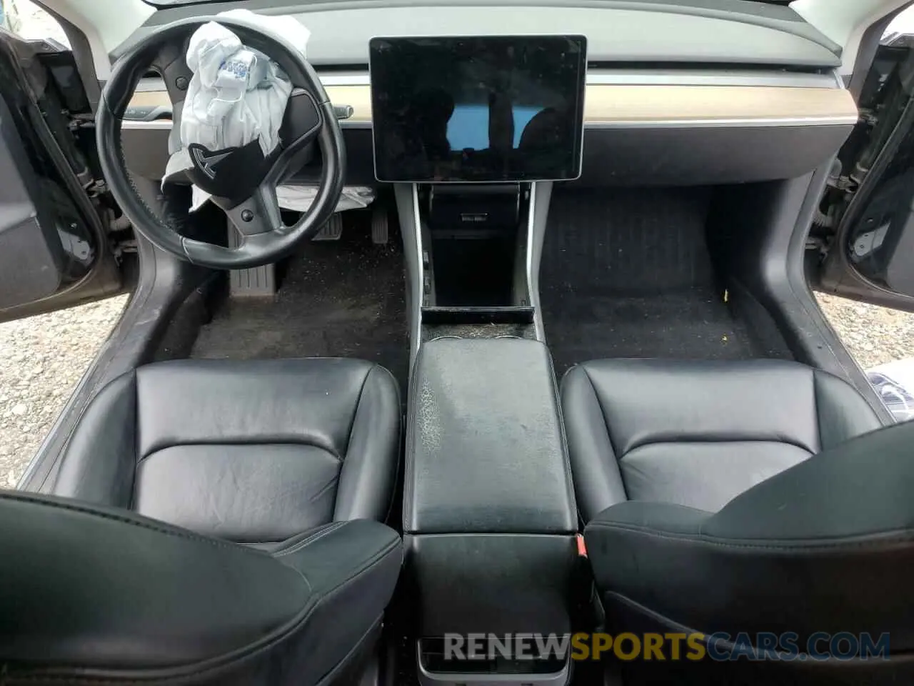 8 Photograph of a damaged car 5YJ3E1EA6KF310938 TESLA MODEL 3 2019
