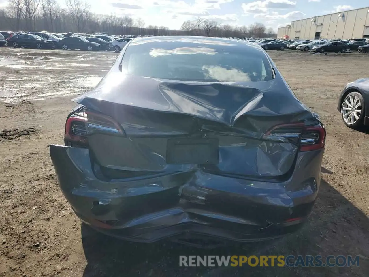 6 Photograph of a damaged car 5YJ3E1EA6KF312754 TESLA MODEL 3 2019