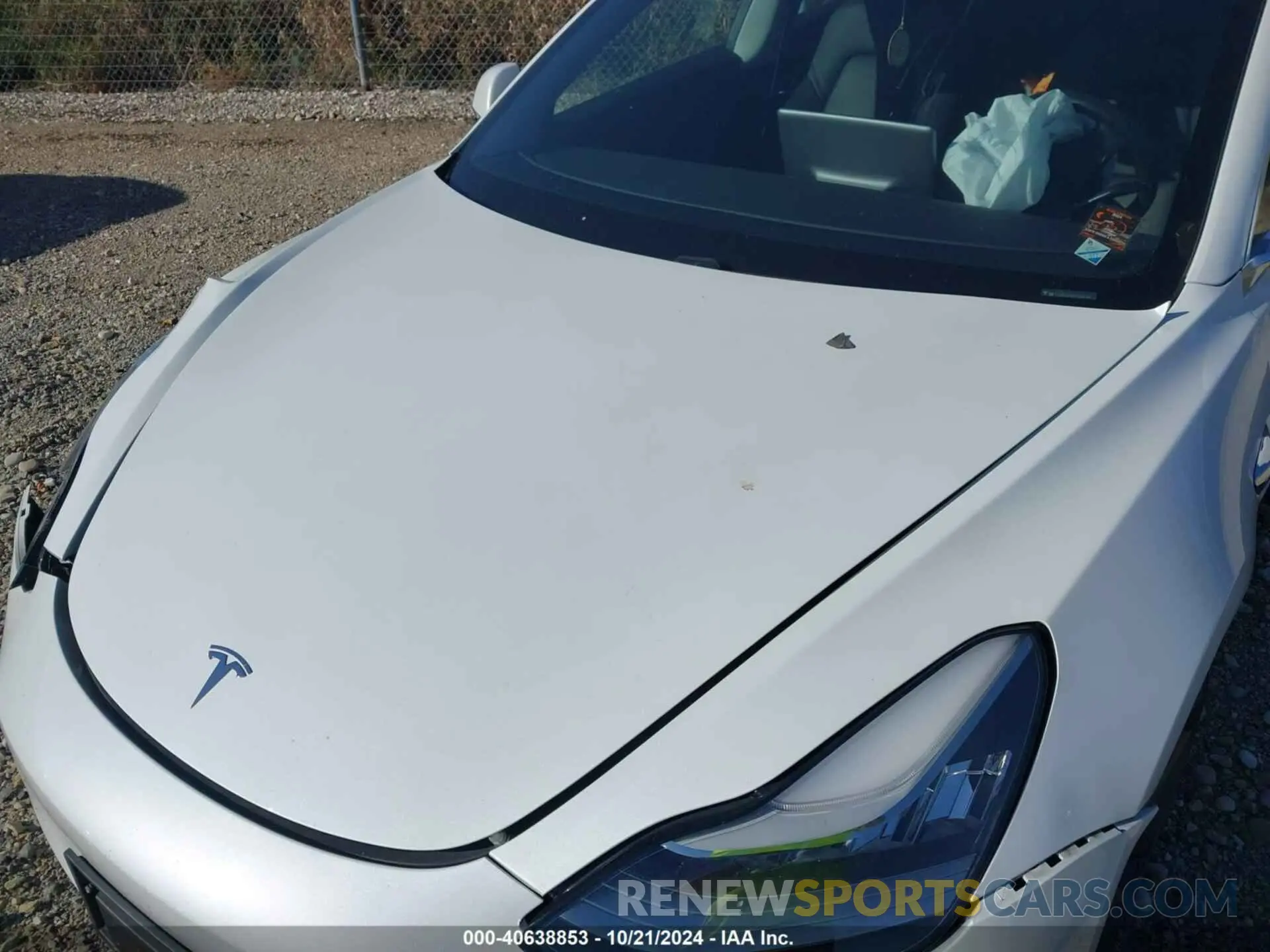 10 Photograph of a damaged car 5YJ3E1EA6KF314049 TESLA MODEL 3 2019