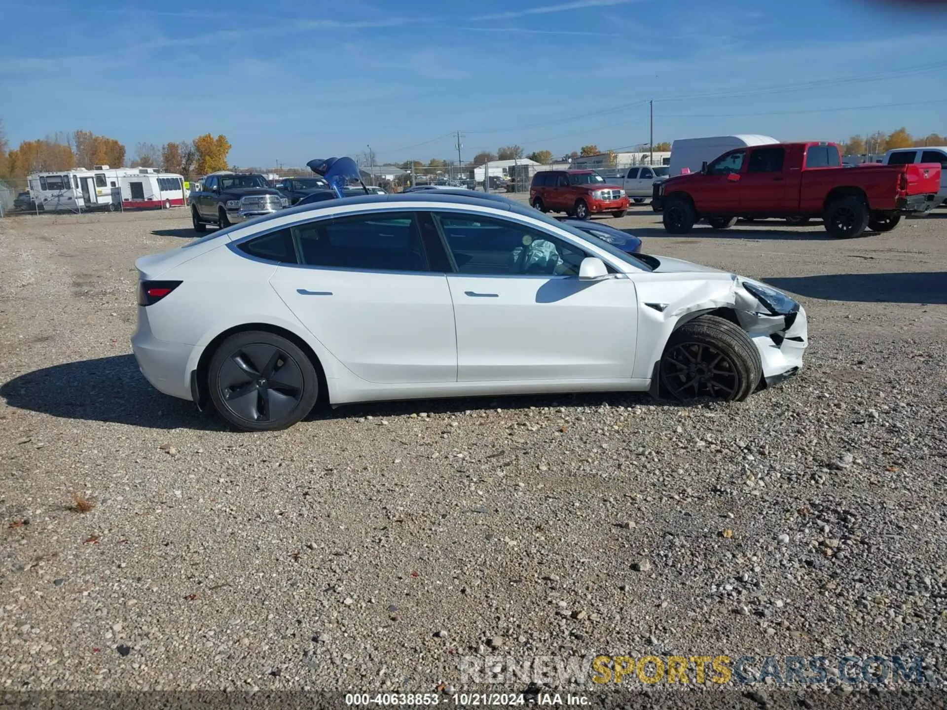 13 Photograph of a damaged car 5YJ3E1EA6KF314049 TESLA MODEL 3 2019