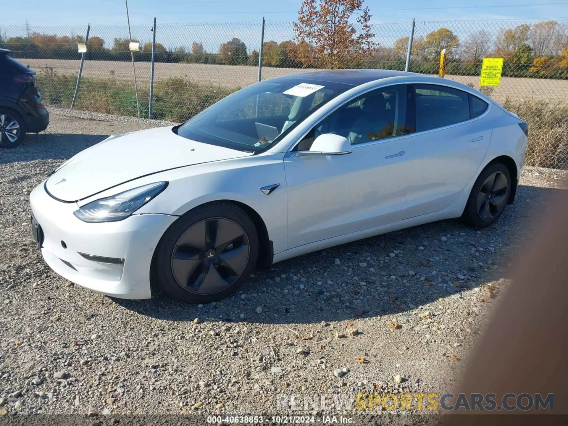 2 Photograph of a damaged car 5YJ3E1EA6KF314049 TESLA MODEL 3 2019
