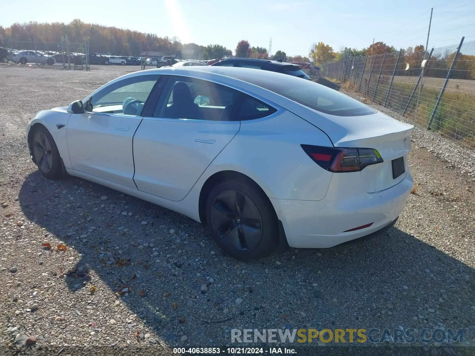3 Photograph of a damaged car 5YJ3E1EA6KF314049 TESLA MODEL 3 2019