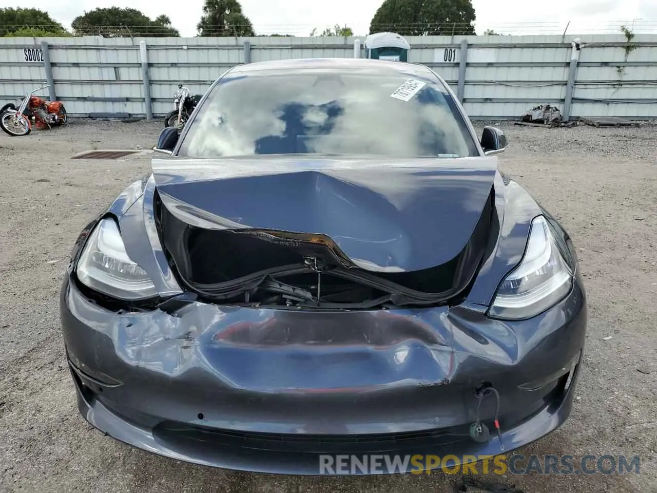 5 Photograph of a damaged car 5YJ3E1EA6KF314360 TESLA MODEL 3 2019
