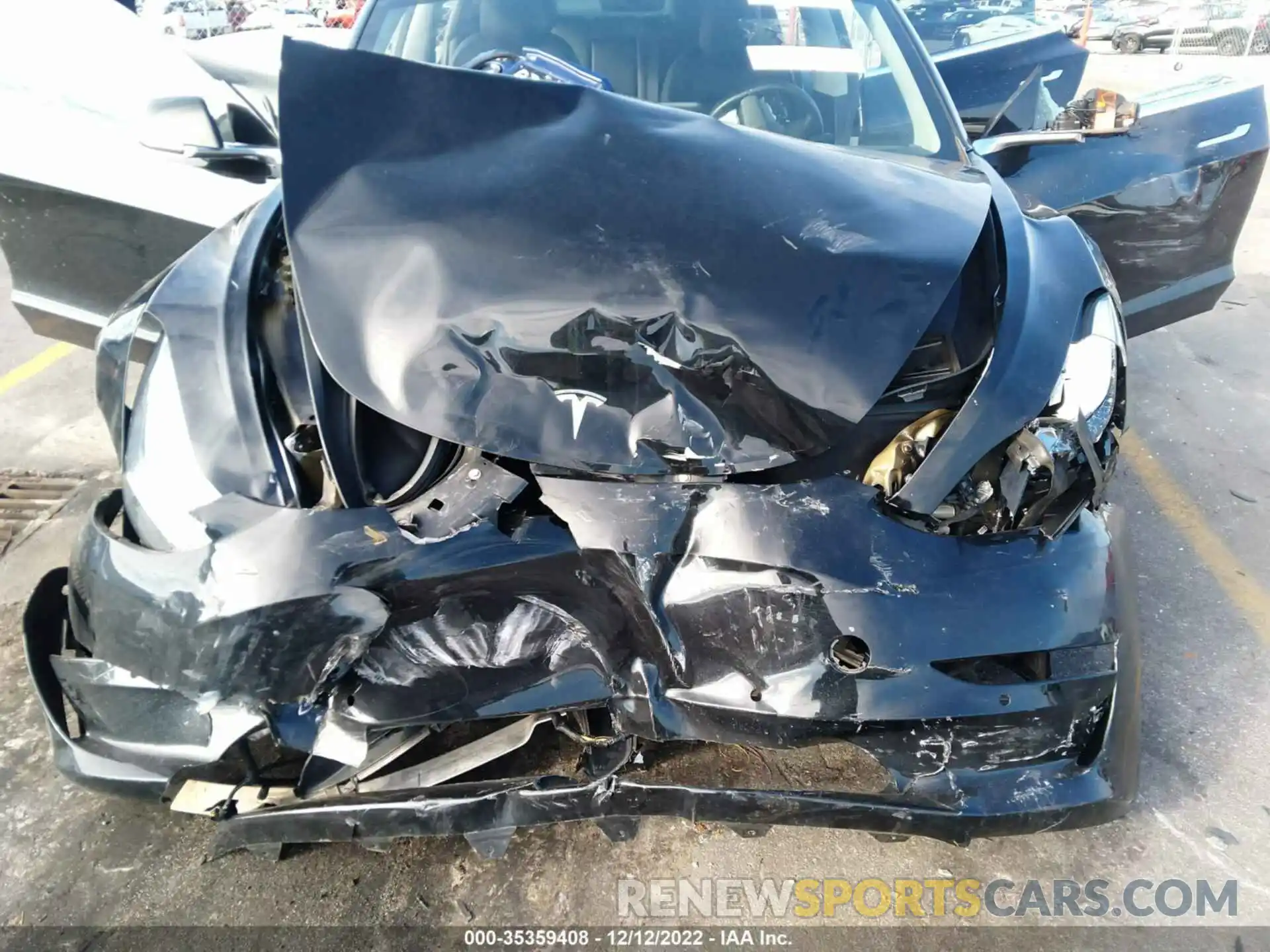 6 Photograph of a damaged car 5YJ3E1EA6KF321602 TESLA MODEL 3 2019