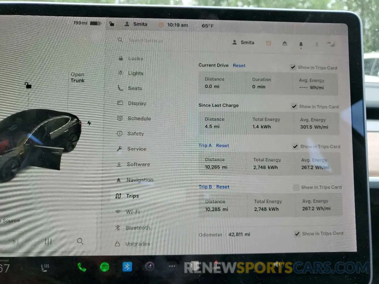 9 Photograph of a damaged car 5YJ3E1EA6KF324225 TESLA MODEL 3 2019