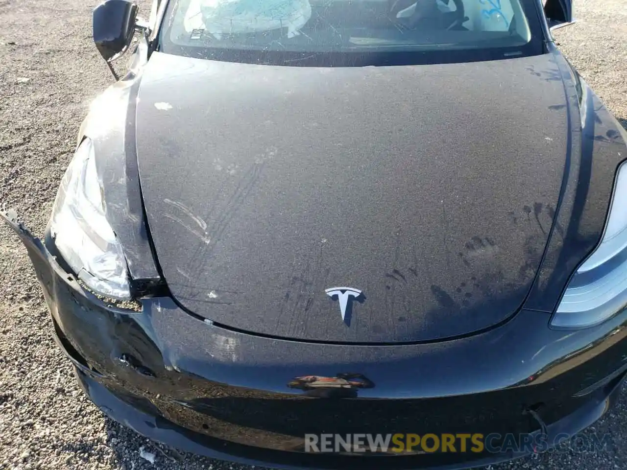 7 Photograph of a damaged car 5YJ3E1EA6KF324242 TESLA MODEL 3 2019