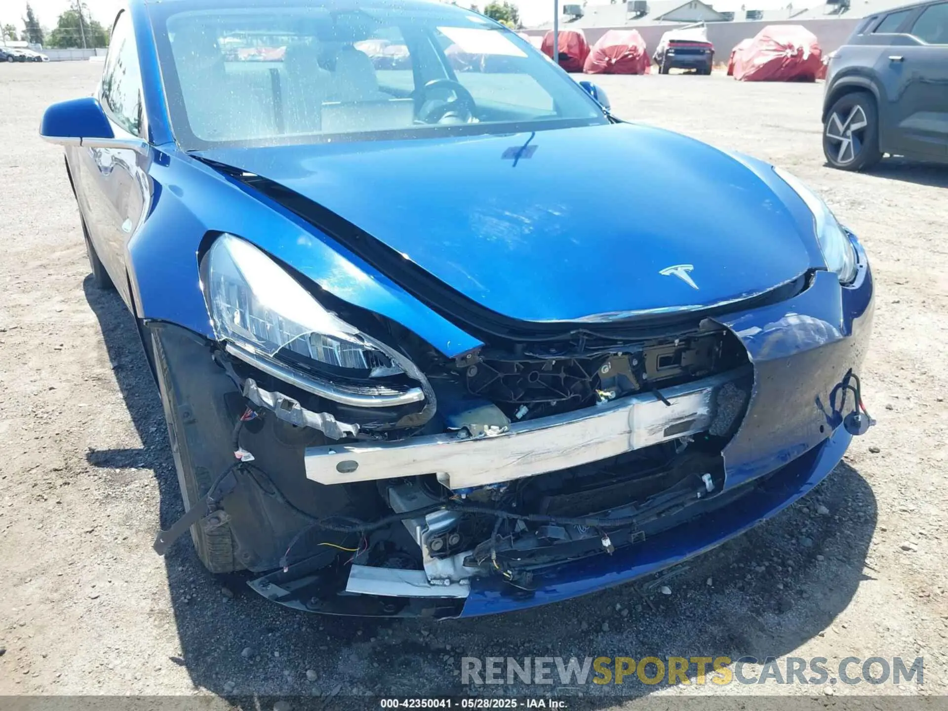 6 Photograph of a damaged car 5YJ3E1EA6KF324452 TESLA MODEL 3 2019
