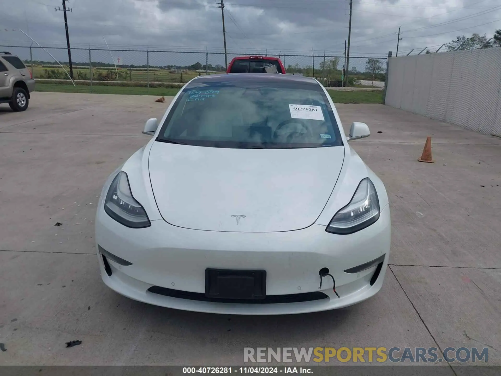 6 Photograph of a damaged car 5YJ3E1EA6KF324483 TESLA MODEL 3 2019