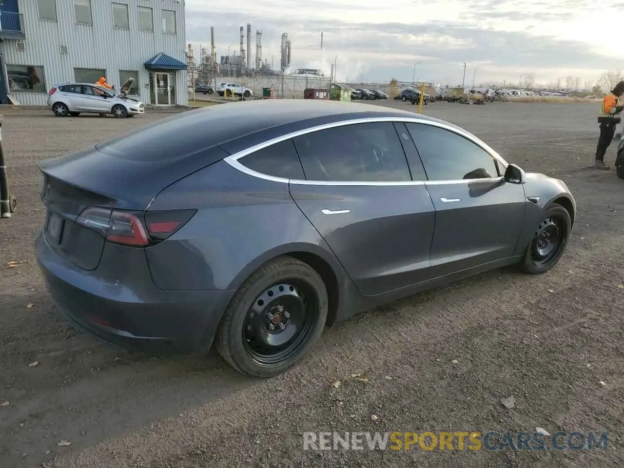3 Photograph of a damaged car 5YJ3E1EA6KF326802 TESLA MODEL 3 2019