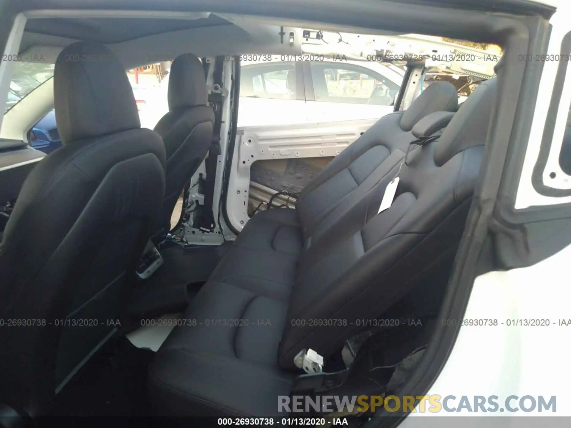 8 Photograph of a damaged car 5YJ3E1EA6KF332132 TESLA MODEL 3 2019