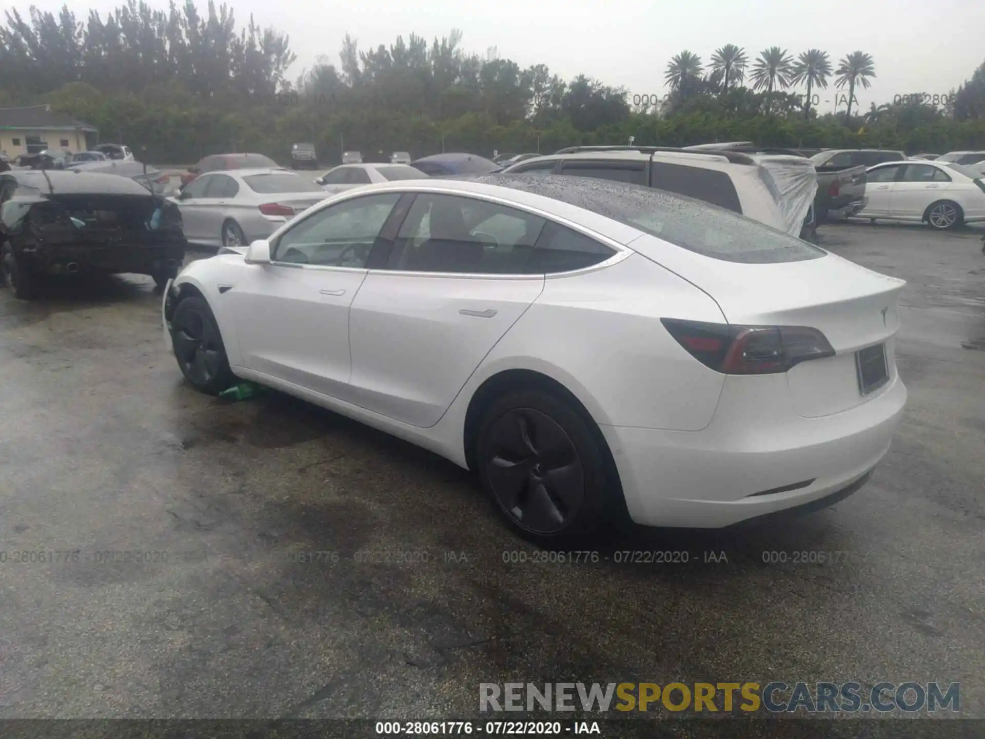 3 Photograph of a damaged car 5YJ3E1EA6KF397143 TESLA MODEL 3 2019