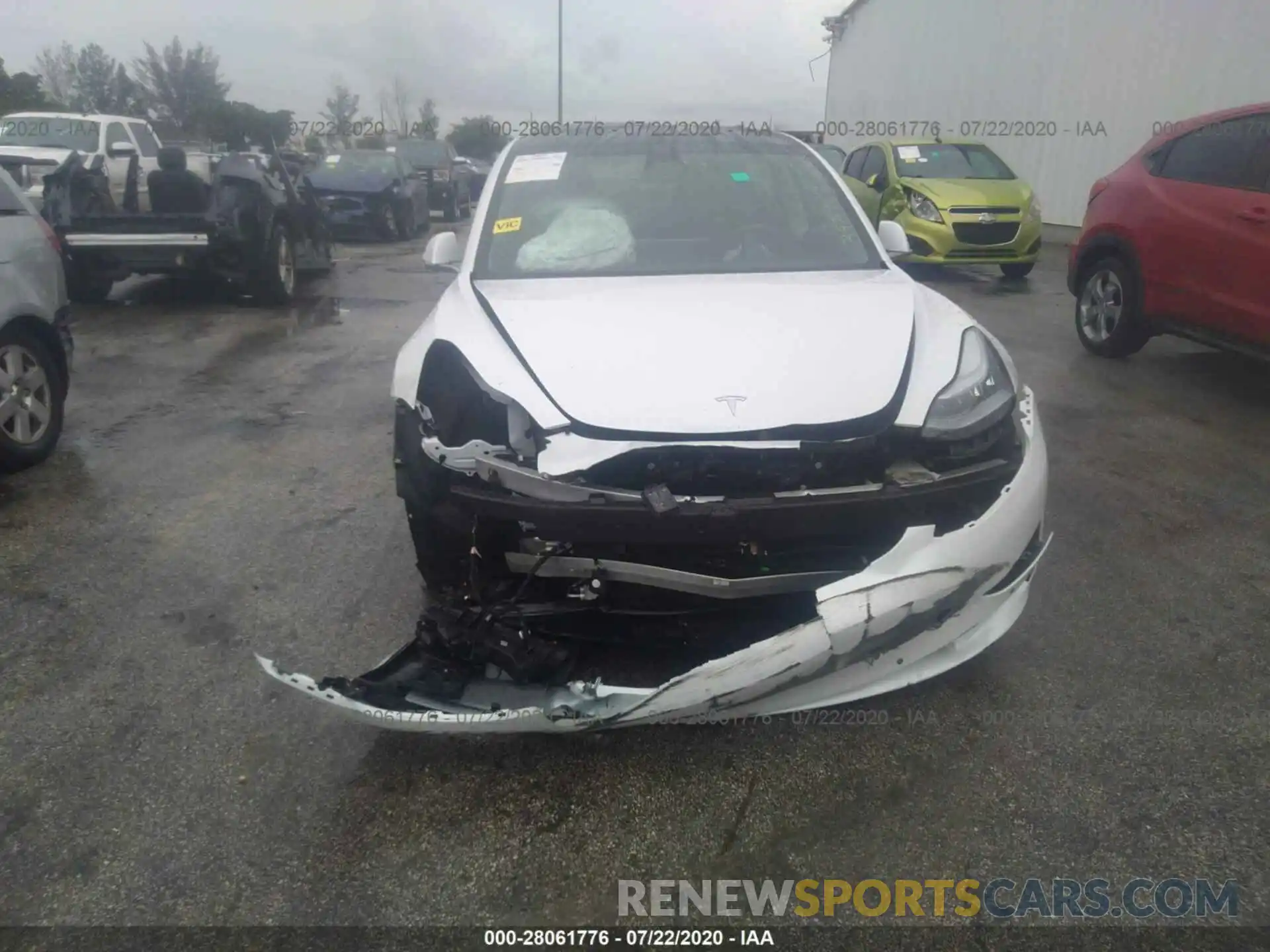 6 Photograph of a damaged car 5YJ3E1EA6KF397143 TESLA MODEL 3 2019