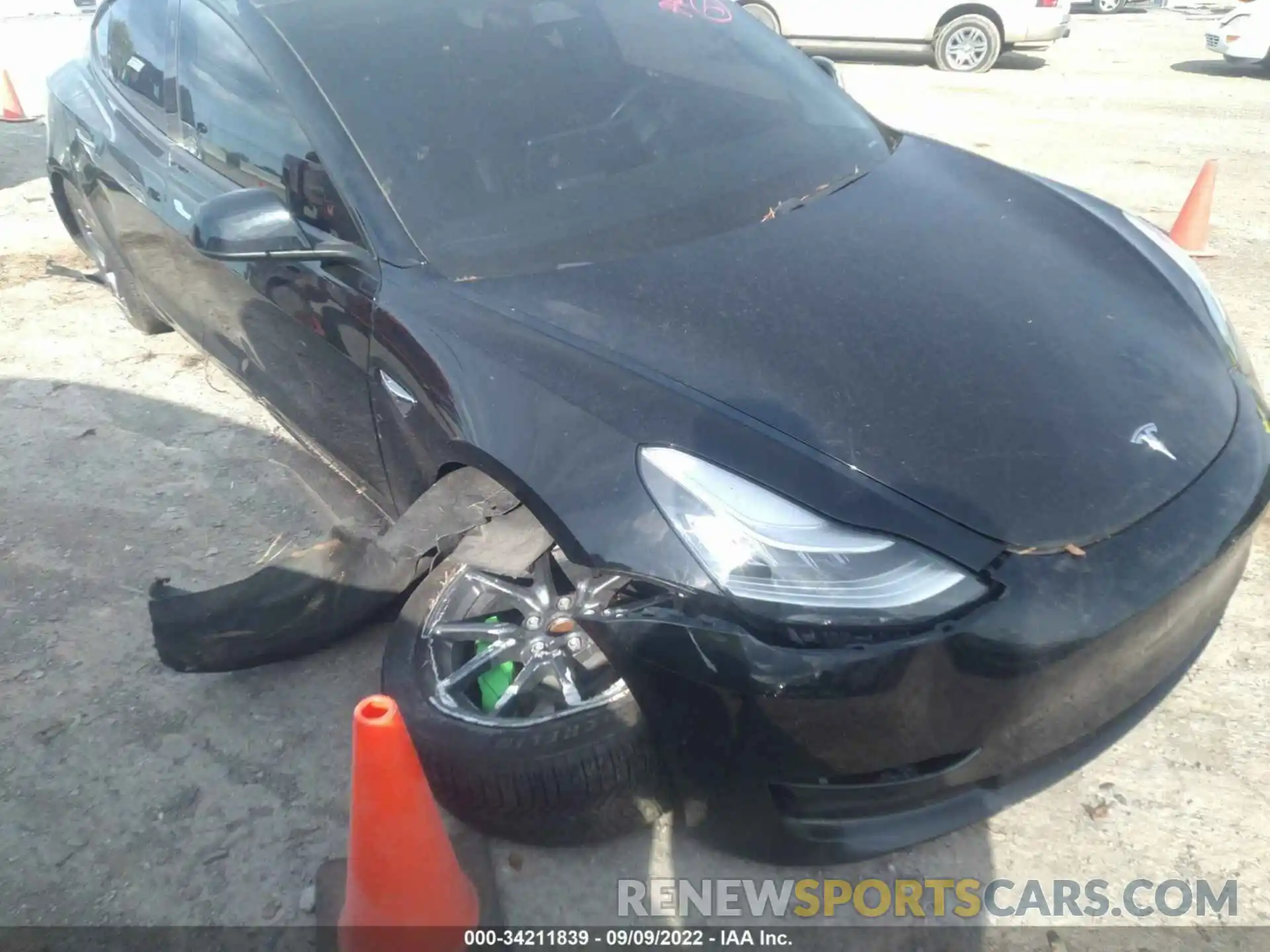 6 Photograph of a damaged car 5YJ3E1EA6KF399491 TESLA MODEL 3 2019