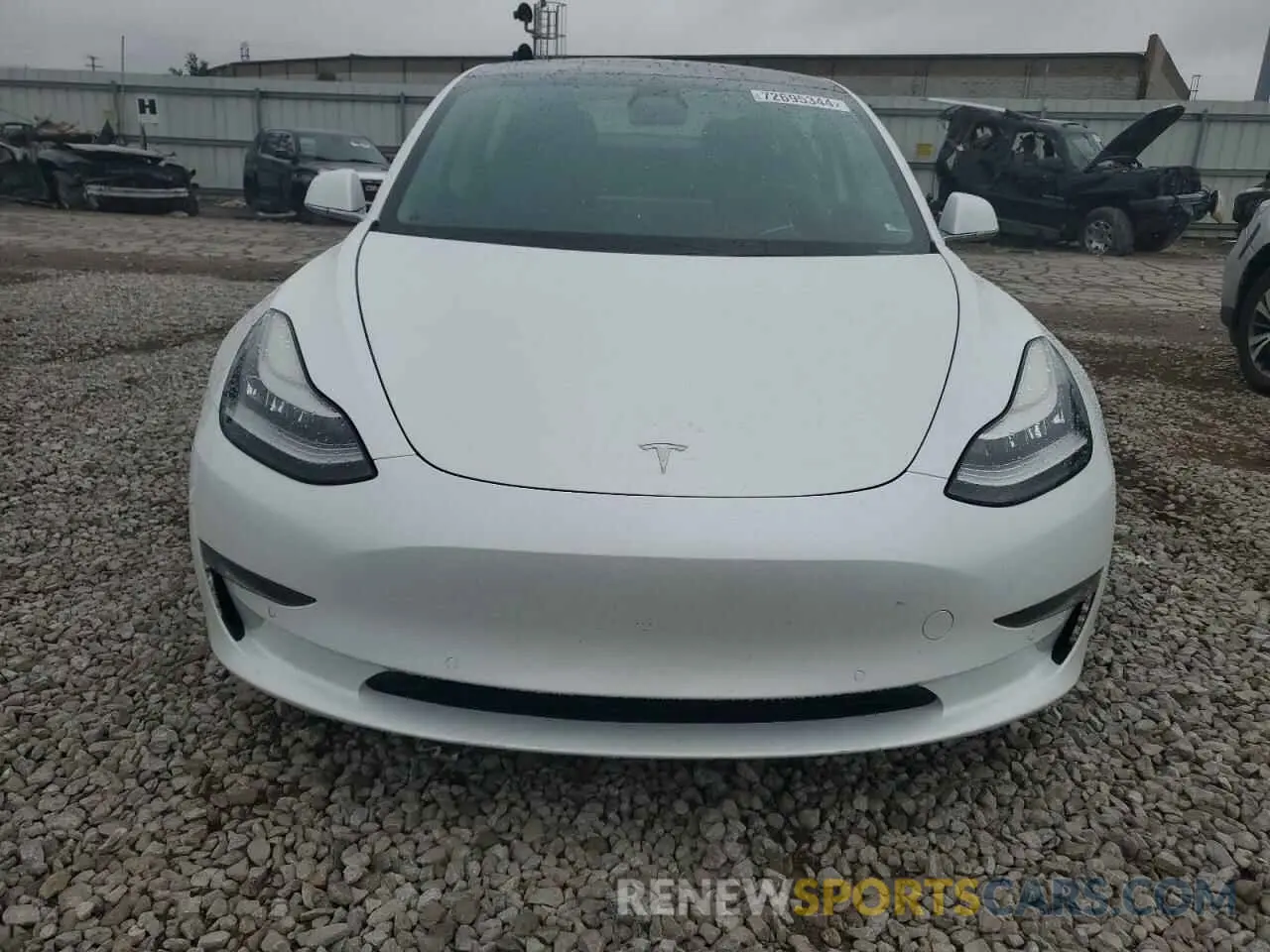 5 Photograph of a damaged car 5YJ3E1EA6KF412224 TESLA MODEL 3 2019