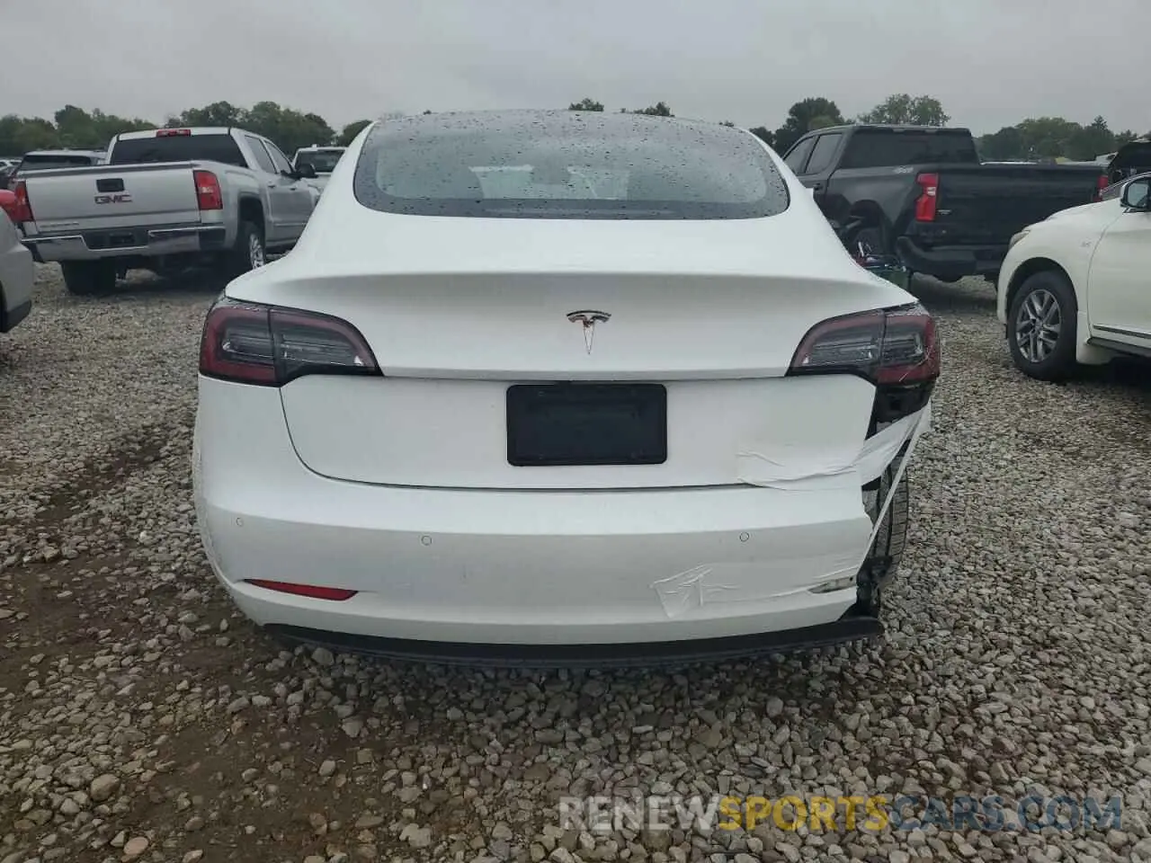 6 Photograph of a damaged car 5YJ3E1EA6KF412224 TESLA MODEL 3 2019