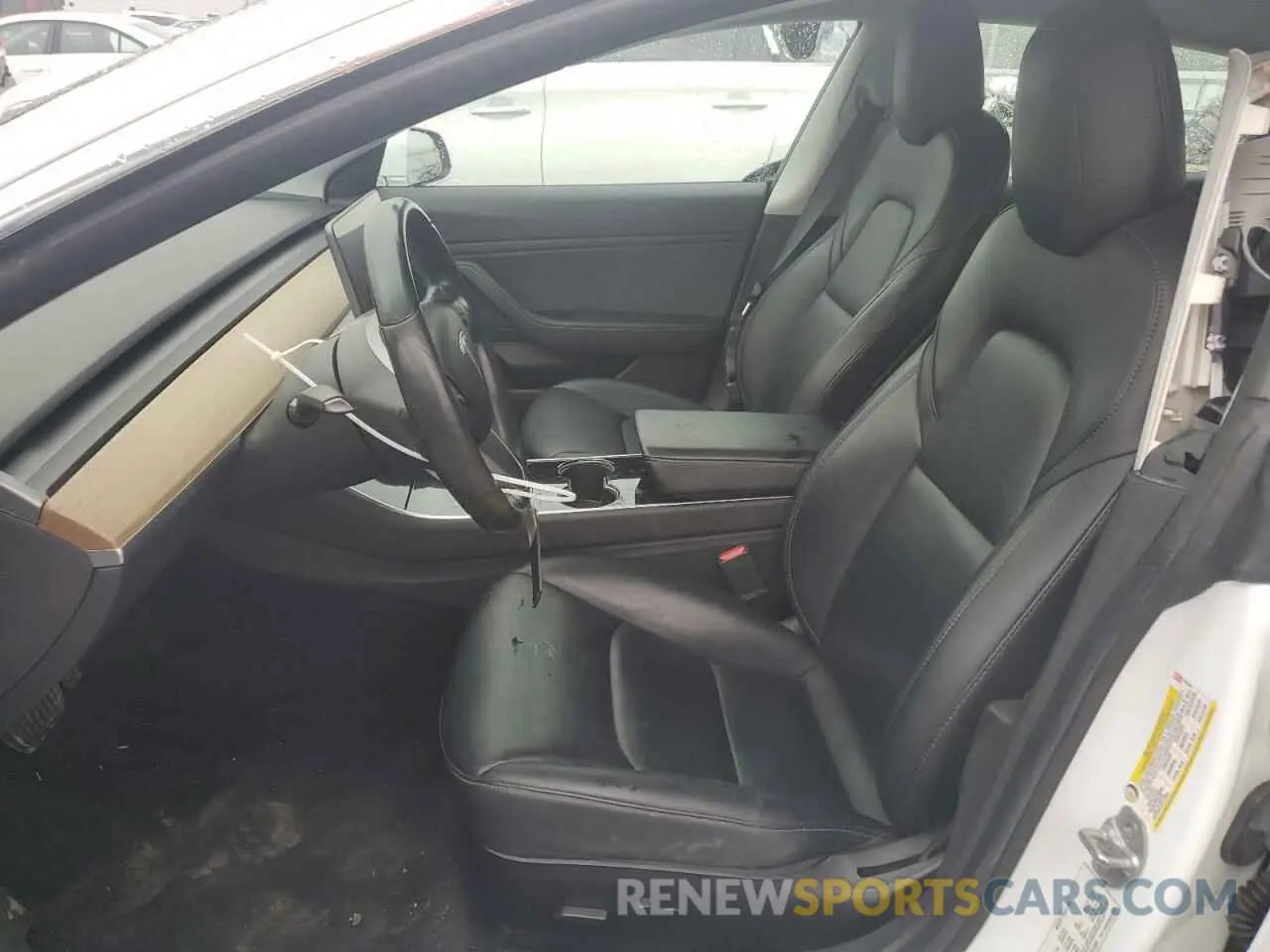 7 Photograph of a damaged car 5YJ3E1EA6KF412224 TESLA MODEL 3 2019