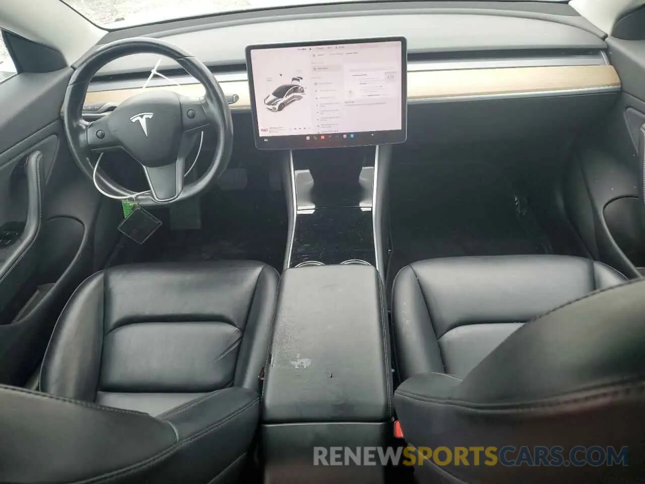 8 Photograph of a damaged car 5YJ3E1EA6KF412224 TESLA MODEL 3 2019