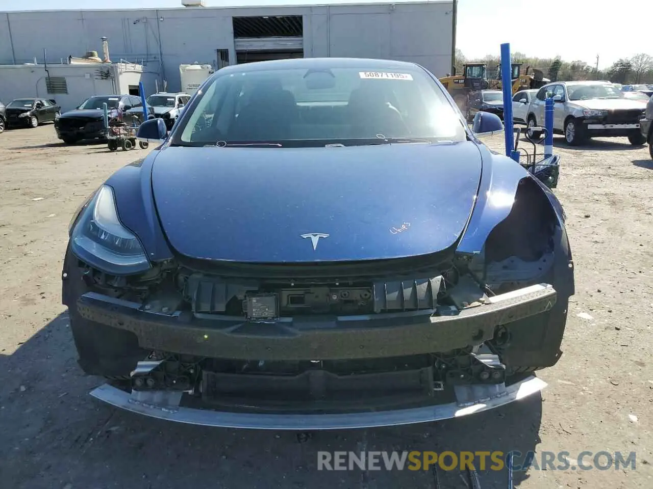 5 Photograph of a damaged car 5YJ3E1EA6KF412837 TESLA MODEL 3 2019