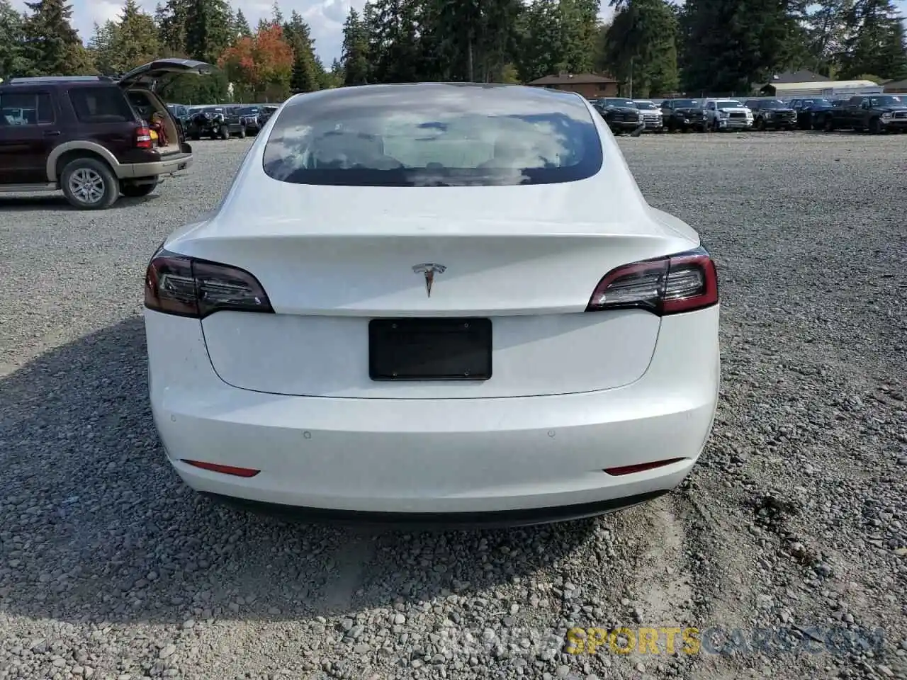 6 Photograph of a damaged car 5YJ3E1EA6KF416662 TESLA MODEL 3 2019