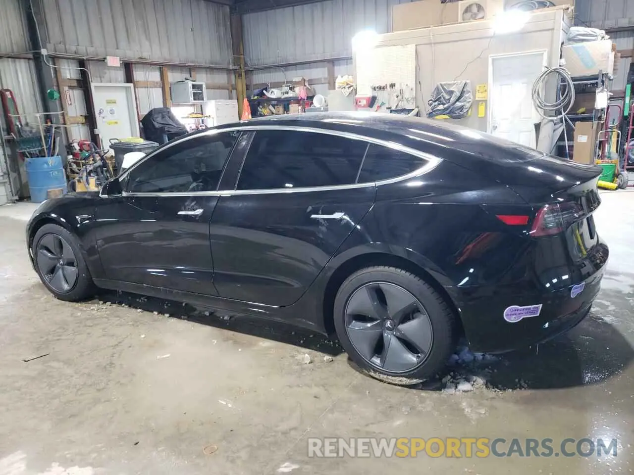 2 Photograph of a damaged car 5YJ3E1EA6KF424549 TESLA MODEL 3 2019