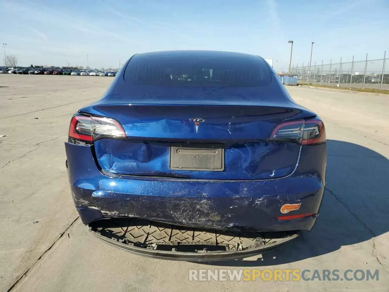 6 Photograph of a damaged car 5YJ3E1EA6KF424907 TESLA MODEL 3 2019