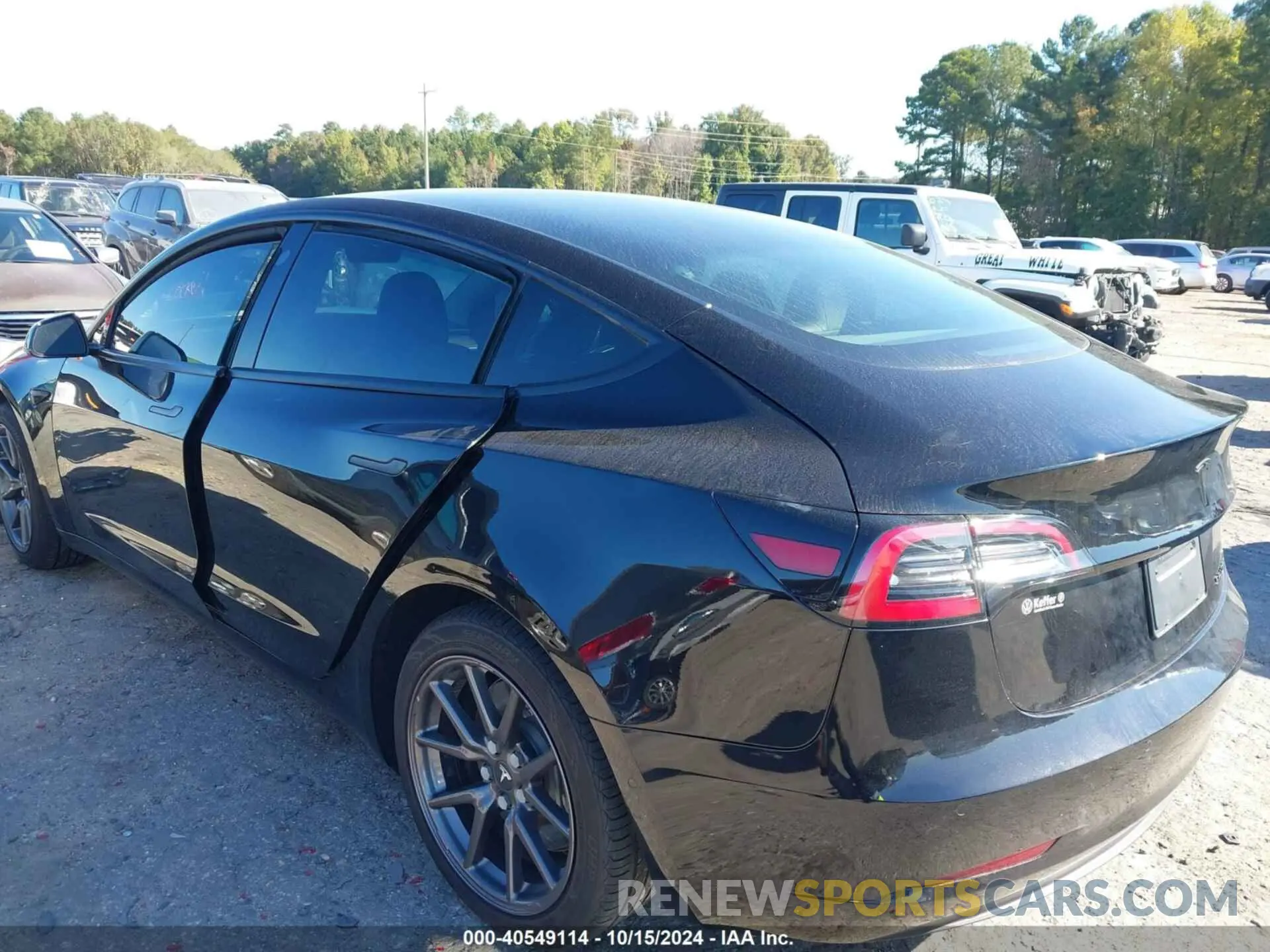 3 Photograph of a damaged car 5YJ3E1EA6KF425734 TESLA MODEL 3 2019