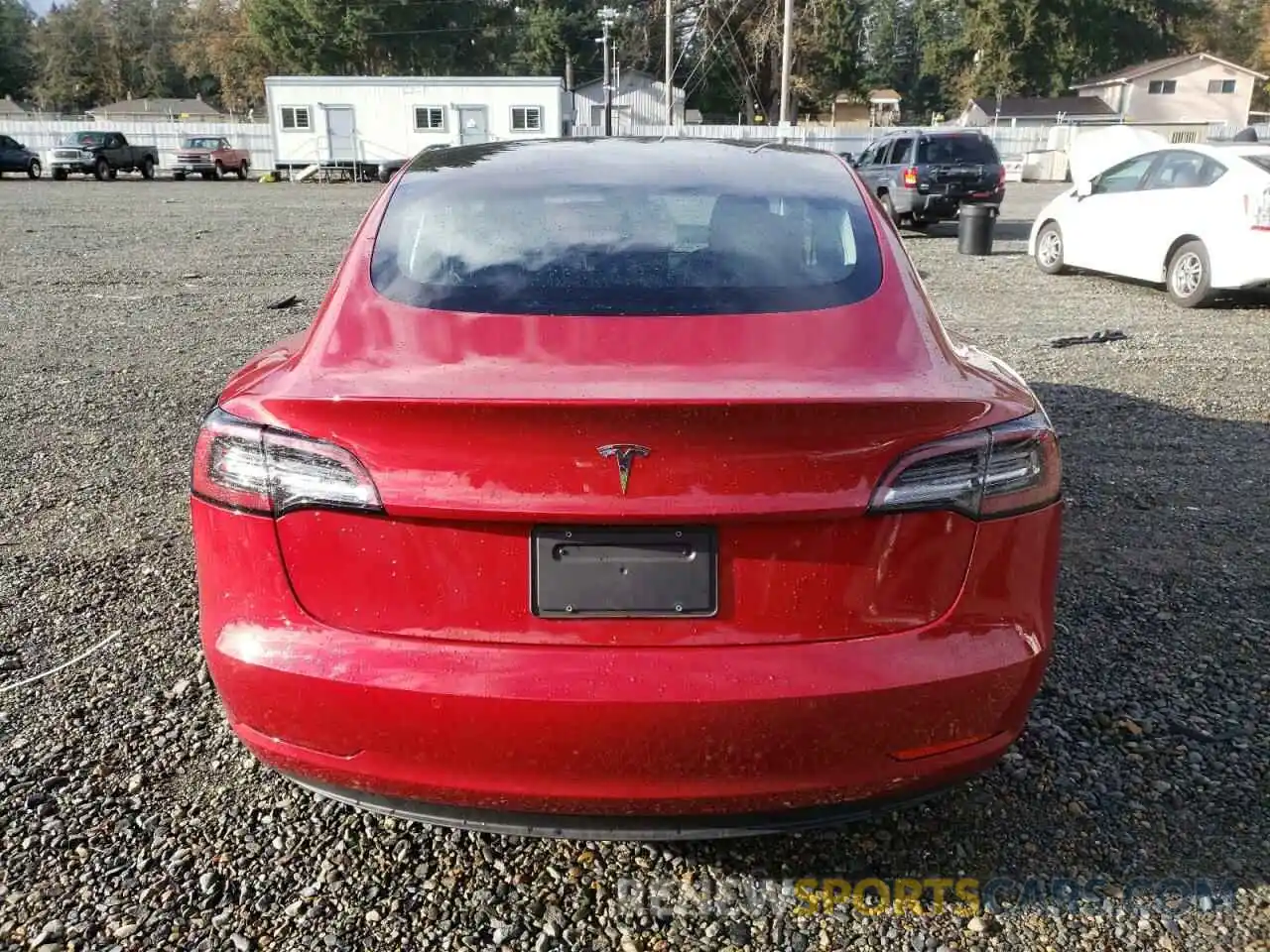 6 Photograph of a damaged car 5YJ3E1EA6KF435714 TESLA MODEL 3 2019