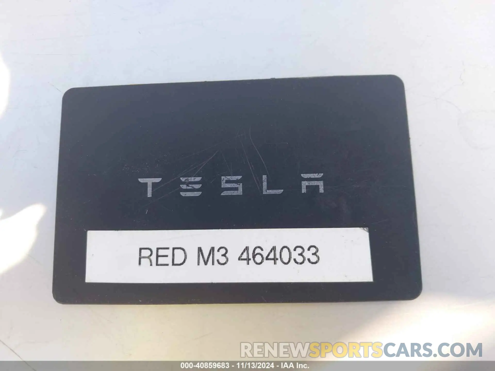 11 Photograph of a damaged car 5YJ3E1EA6KF464033 TESLA MODEL 3 2019
