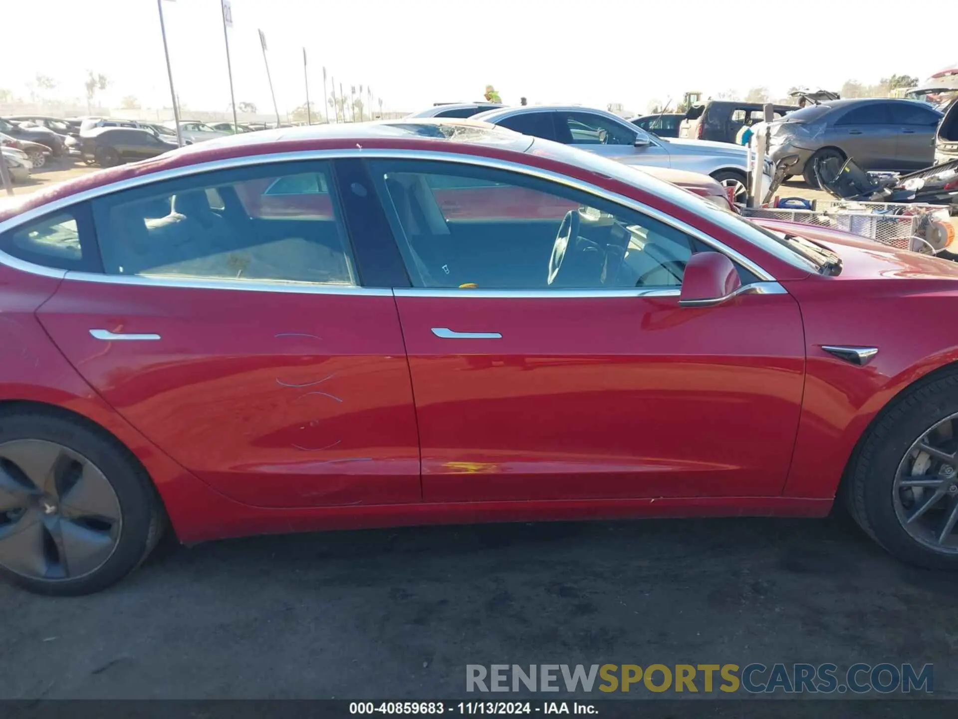 13 Photograph of a damaged car 5YJ3E1EA6KF464033 TESLA MODEL 3 2019