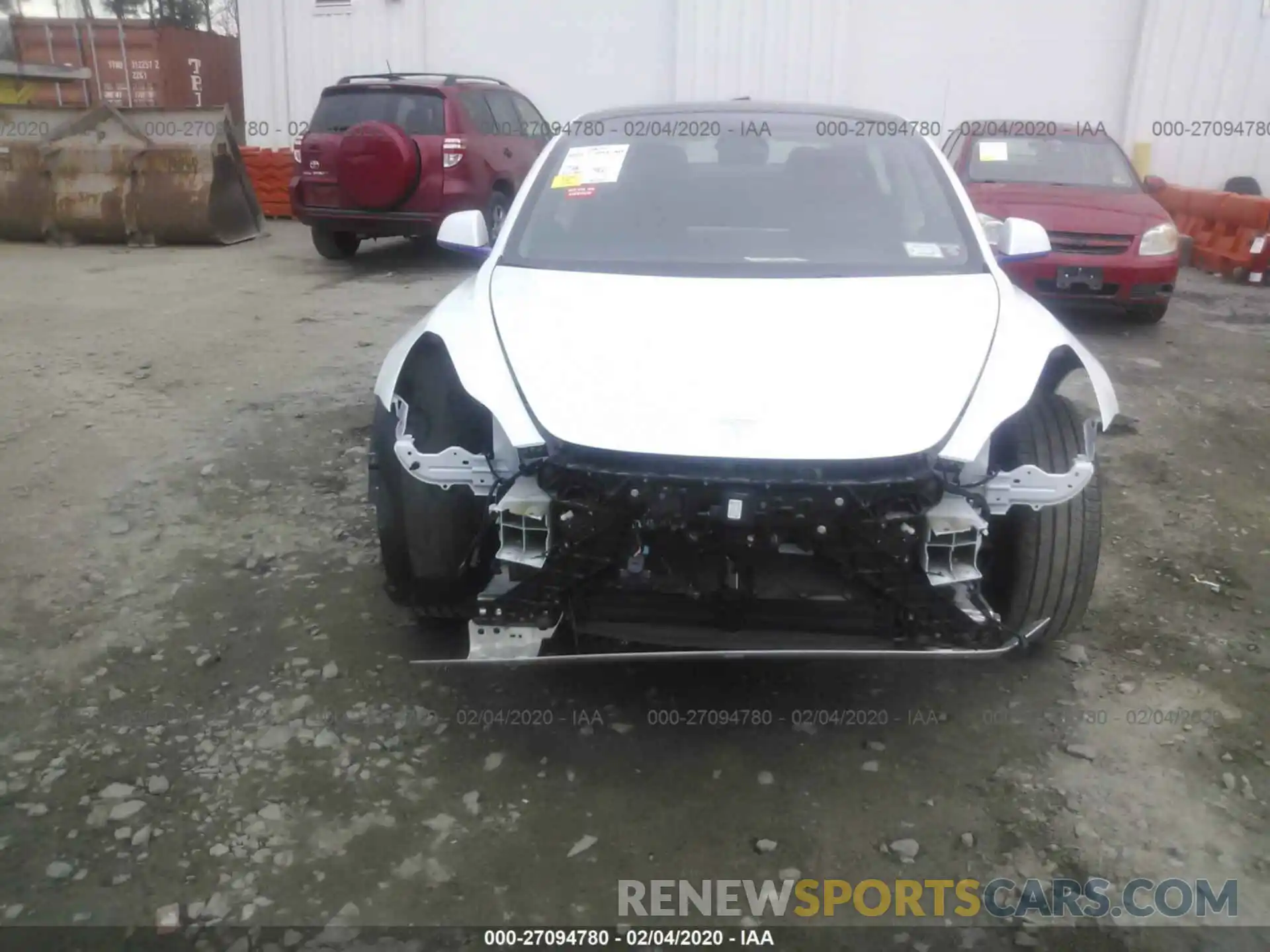 6 Photograph of a damaged car 5YJ3E1EA6KF466882 TESLA MODEL 3 2019