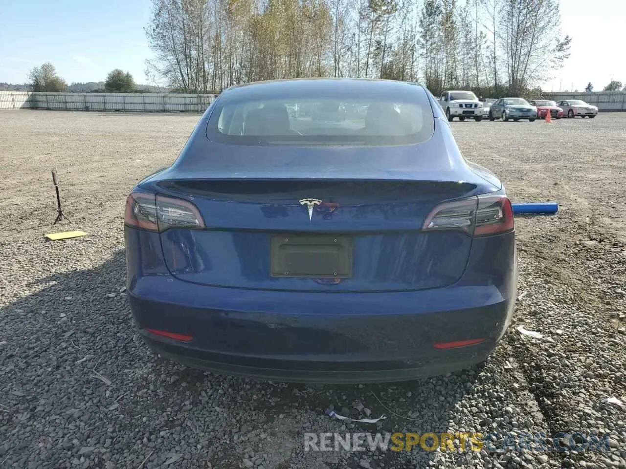 6 Photograph of a damaged car 5YJ3E1EA6KF476165 TESLA MODEL 3 2019