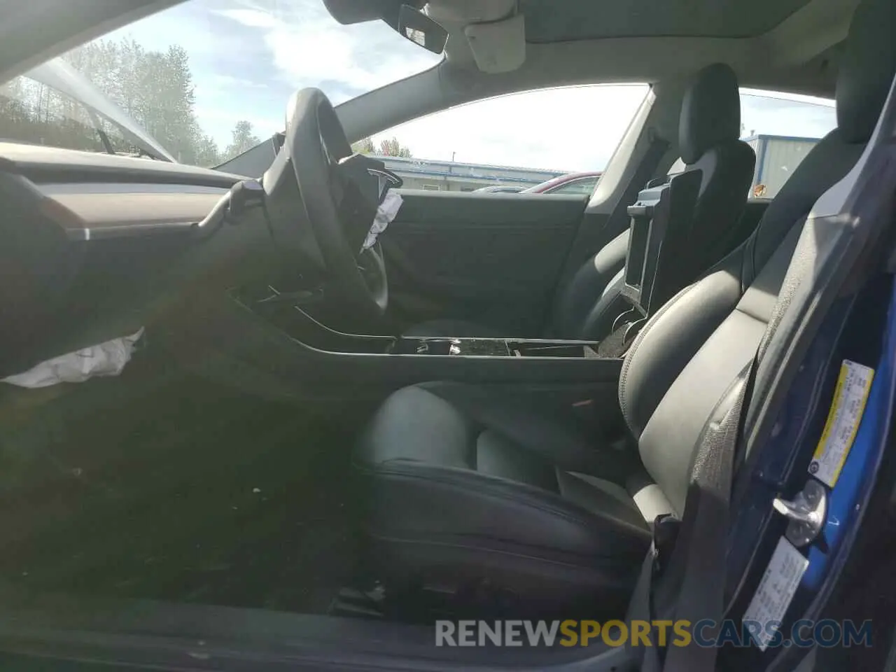 7 Photograph of a damaged car 5YJ3E1EA6KF476165 TESLA MODEL 3 2019