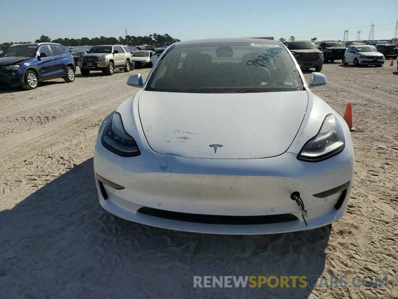 5 Photograph of a damaged car 5YJ3E1EA6KF476649 TESLA MODEL 3 2019