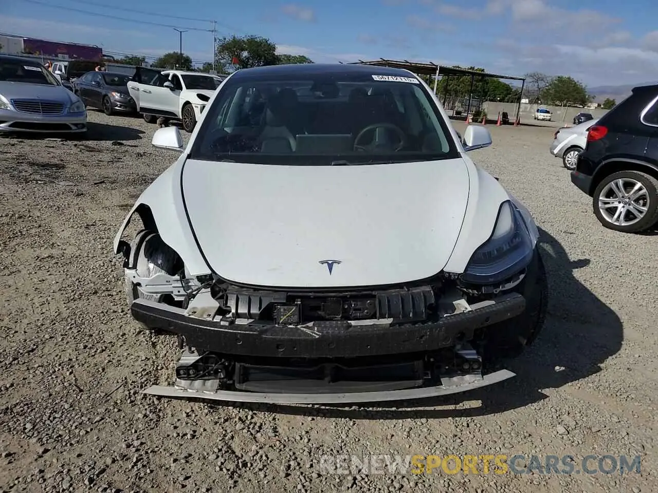 5 Photograph of a damaged car 5YJ3E1EA6KF476702 TESLA MODEL 3 2019