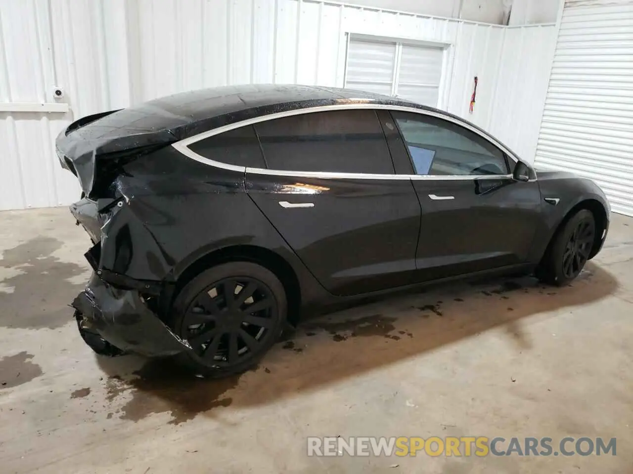 3 Photograph of a damaged car 5YJ3E1EA6KF482452 TESLA MODEL 3 2019