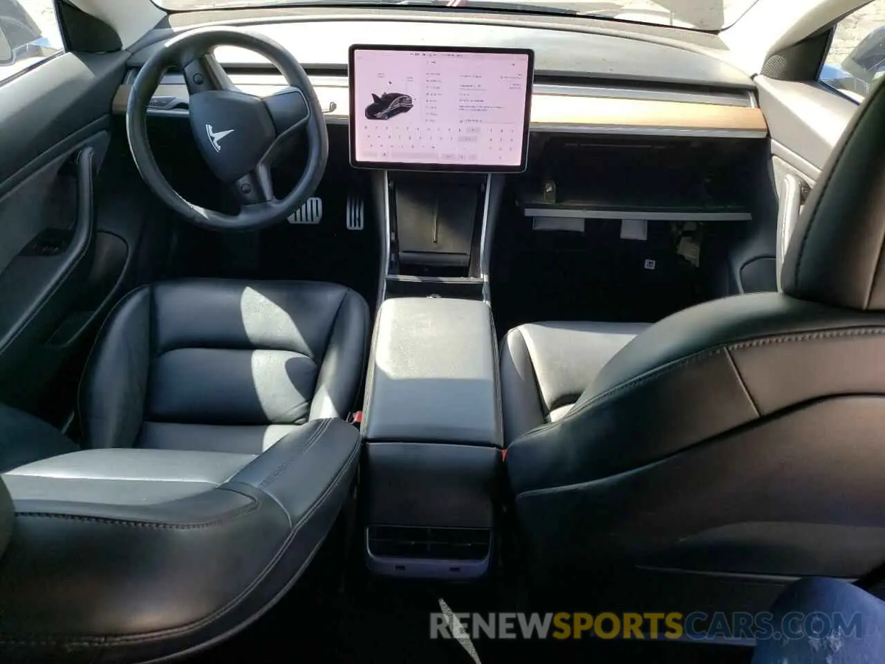 8 Photograph of a damaged car 5YJ3E1EA6KF482452 TESLA MODEL 3 2019