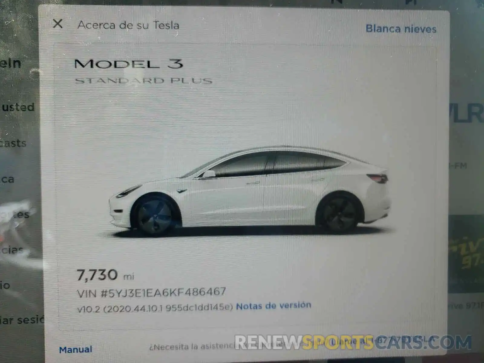 8 Photograph of a damaged car 5YJ3E1EA6KF486467 TESLA MODEL 3 2019