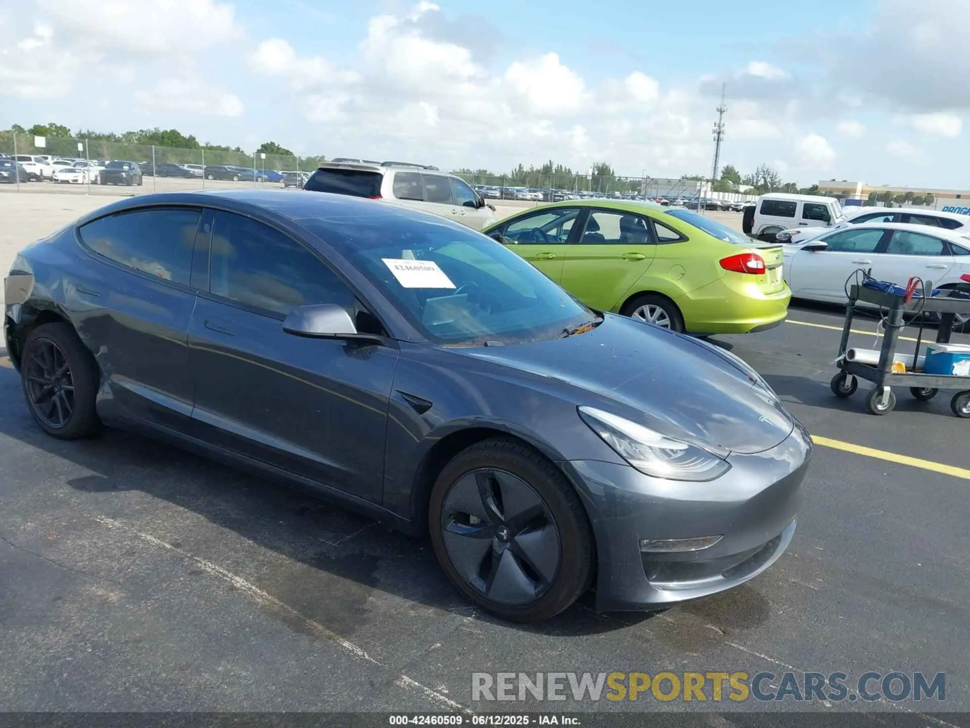 1 Photograph of a damaged car 5YJ3E1EA7KF298301 TESLA MODEL 3 2019