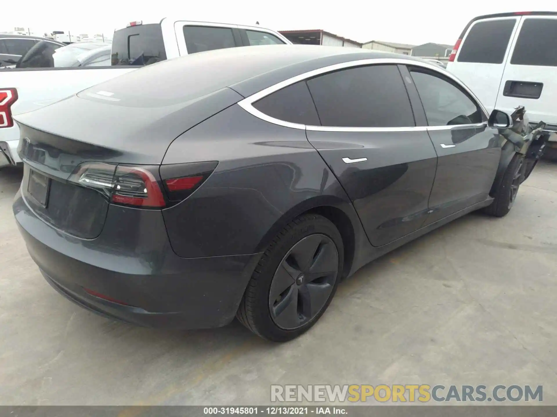 4 Photograph of a damaged car 5YJ3E1EA7KF298816 TESLA MODEL 3 2019