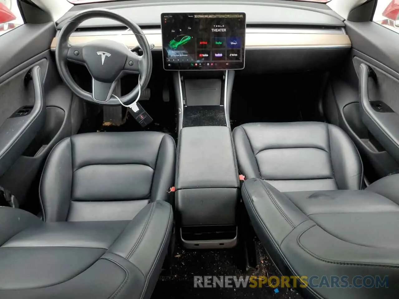 8 Photograph of a damaged car 5YJ3E1EA7KF298895 TESLA MODEL 3 2019