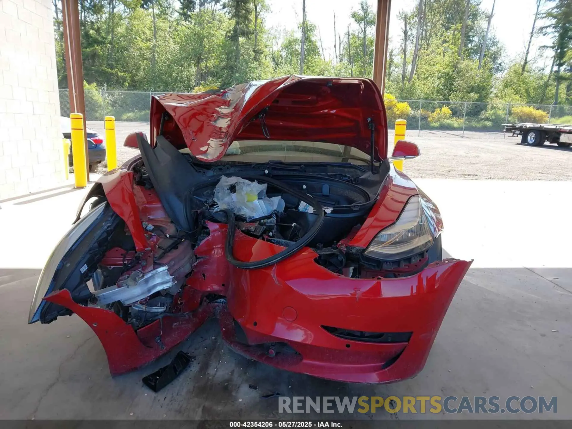 12 Photograph of a damaged car 5YJ3E1EA7KF299156 TESLA MODEL 3 2019
