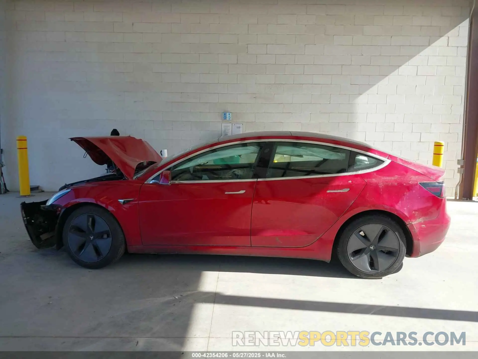 14 Photograph of a damaged car 5YJ3E1EA7KF299156 TESLA MODEL 3 2019