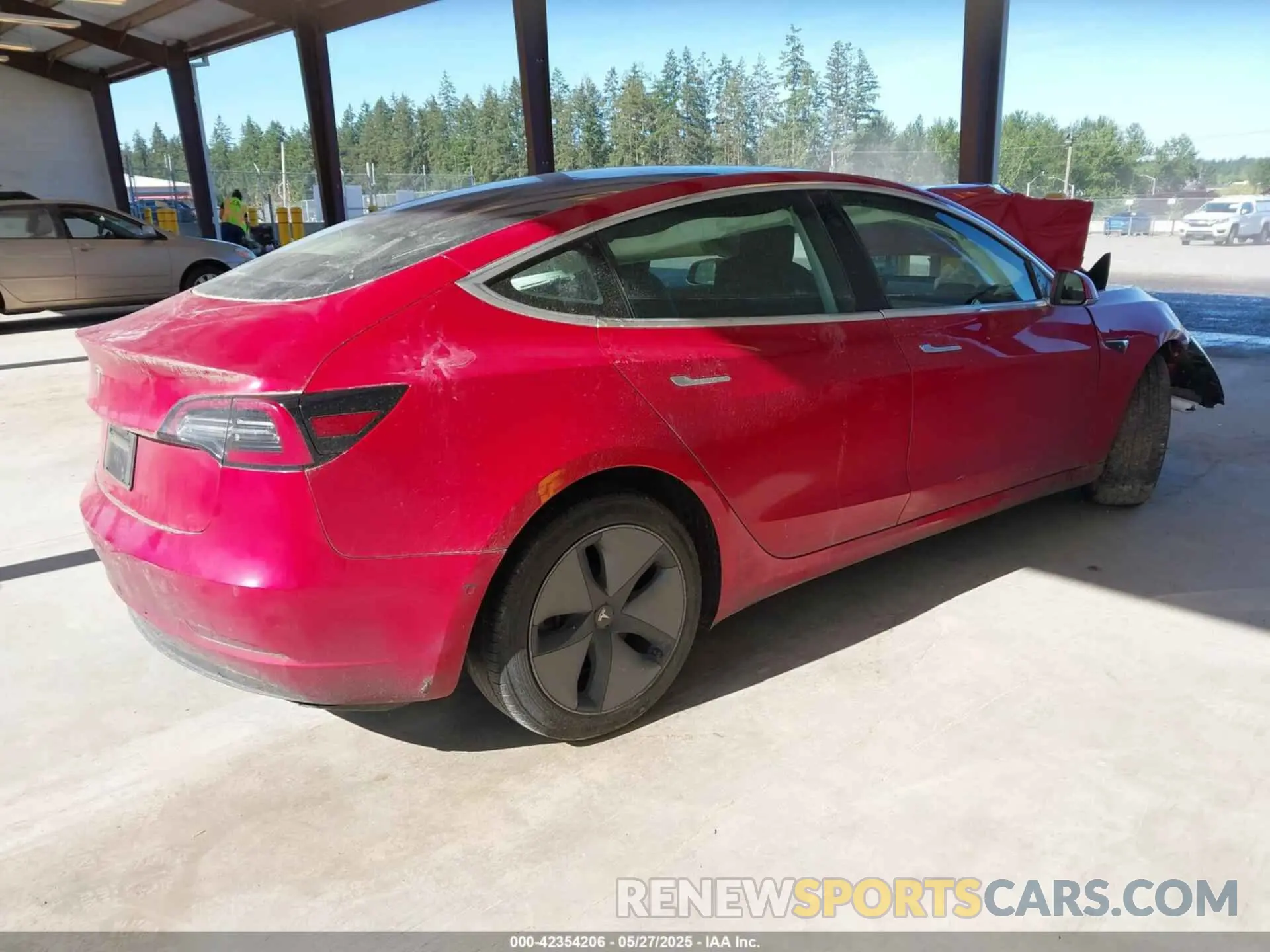 4 Photograph of a damaged car 5YJ3E1EA7KF299156 TESLA MODEL 3 2019