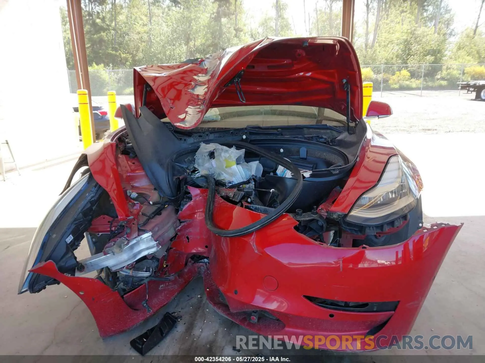 6 Photograph of a damaged car 5YJ3E1EA7KF299156 TESLA MODEL 3 2019