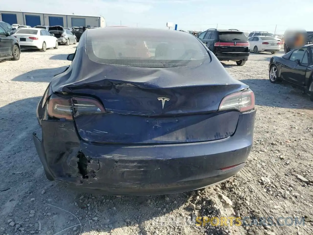 6 Photograph of a damaged car 5YJ3E1EA7KF299206 TESLA MODEL 3 2019