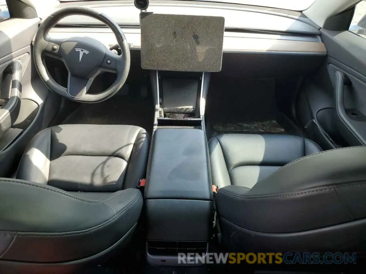 8 Photograph of a damaged car 5YJ3E1EA7KF299206 TESLA MODEL 3 2019