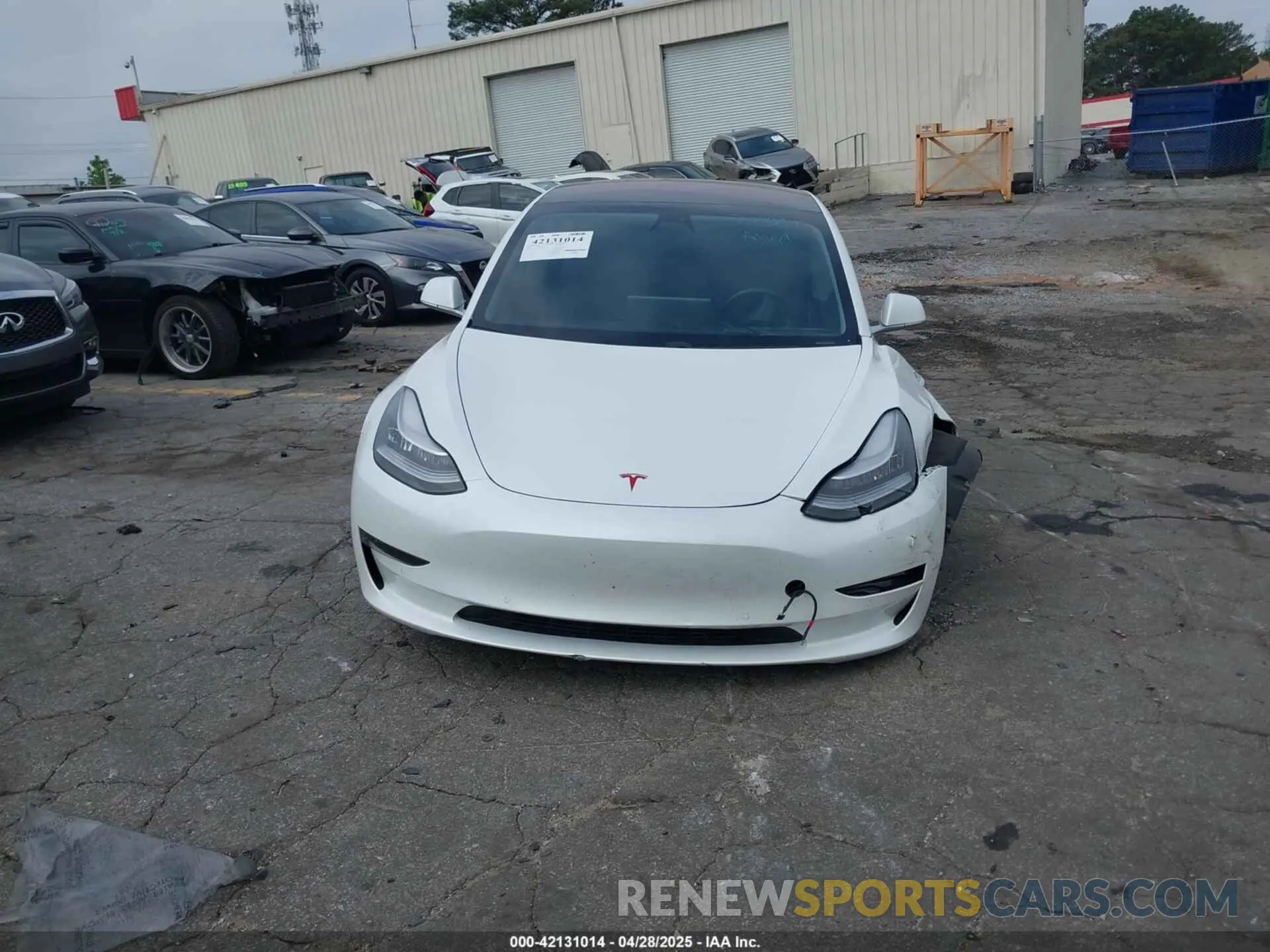 12 Photograph of a damaged car 5YJ3E1EA7KF299724 TESLA MODEL 3 2019