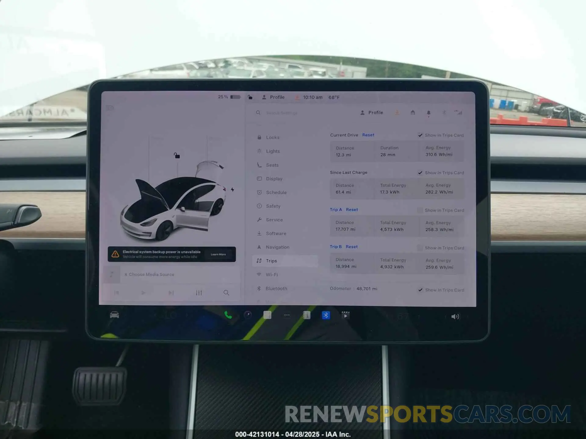 7 Photograph of a damaged car 5YJ3E1EA7KF299724 TESLA MODEL 3 2019